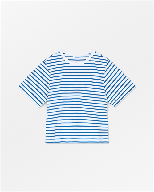 SKALL STUDIO BOYFRIEND TEE CLASSIC BLUE/OPTIC WHITE